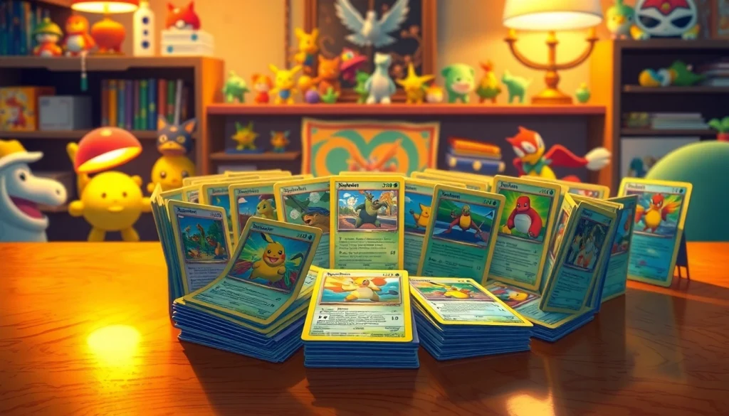 Explore vibrant Pokemon cards India collection, showcasing their unique art and characters on display.